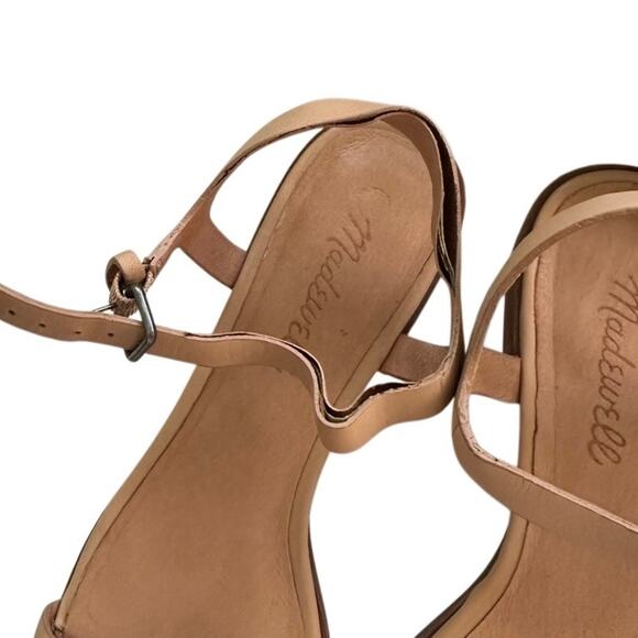 Madewell The Louise Sandal in Leather Size 7.5 - Picture 5 of 12